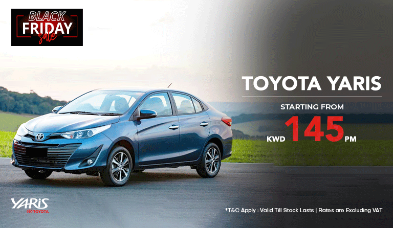 Bahrain,Toyota Yaris, Black Friday Sale,Offer